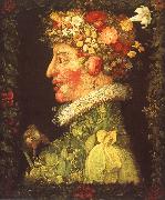 Giuseppe Arcimboldo Spring oil